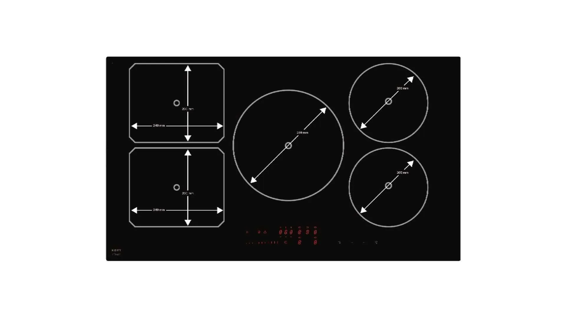 Новая индукционная варочная панель Power 1768