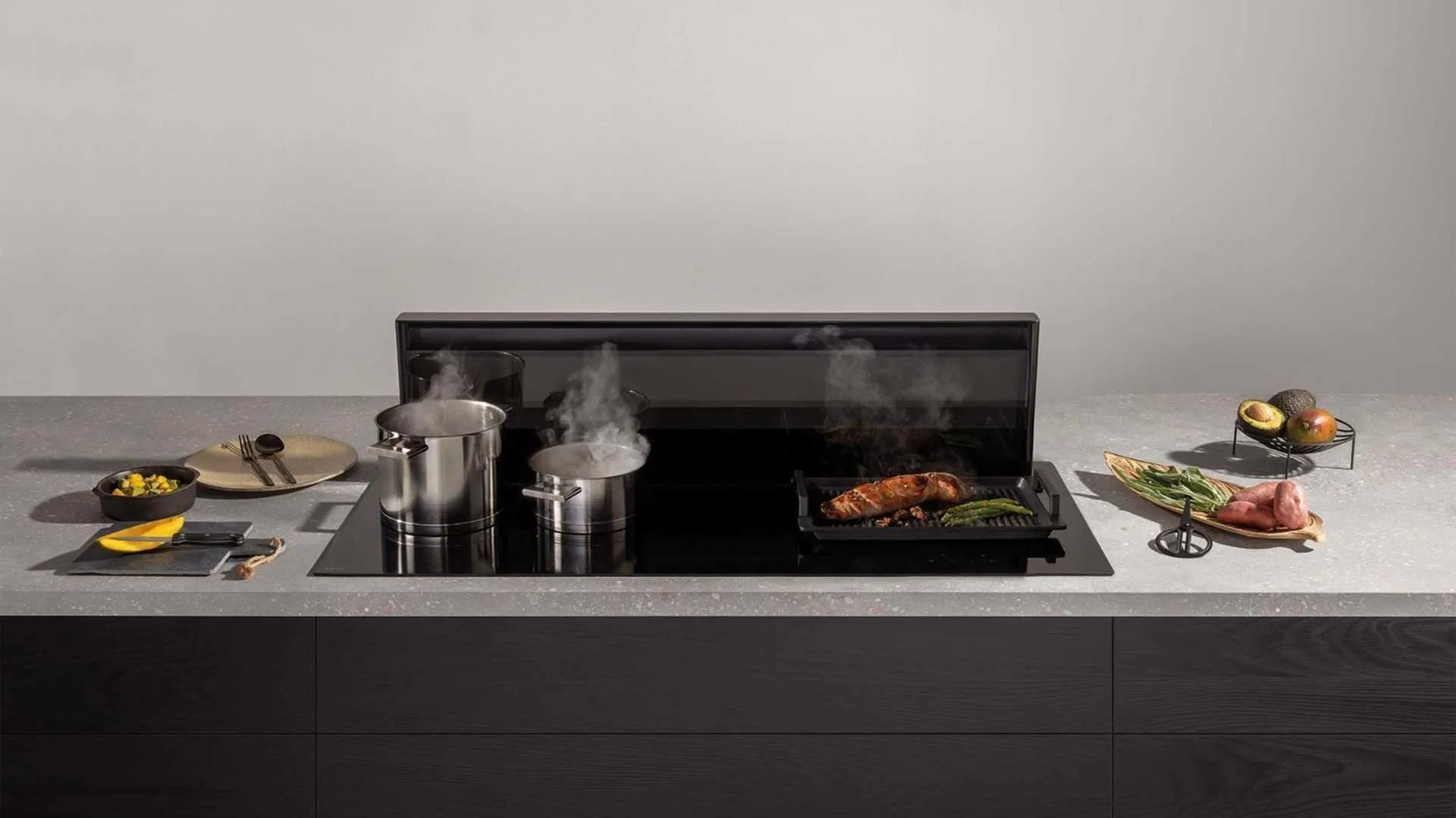 Novy hob + hood Novy Panorama 120 Pro 42110