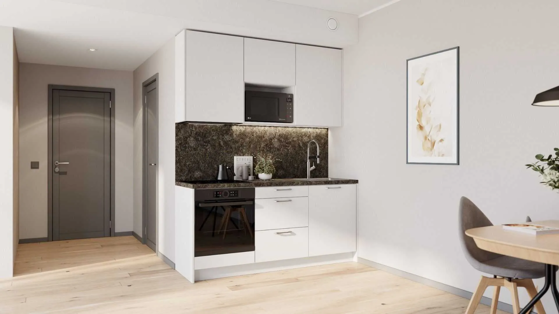 Lenea mini kitchen 184 cm