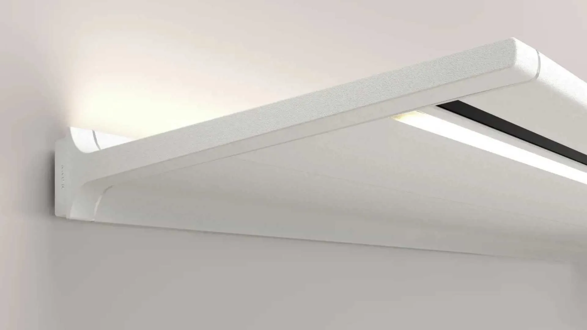 Настенный светильник Novy Shelf, белый