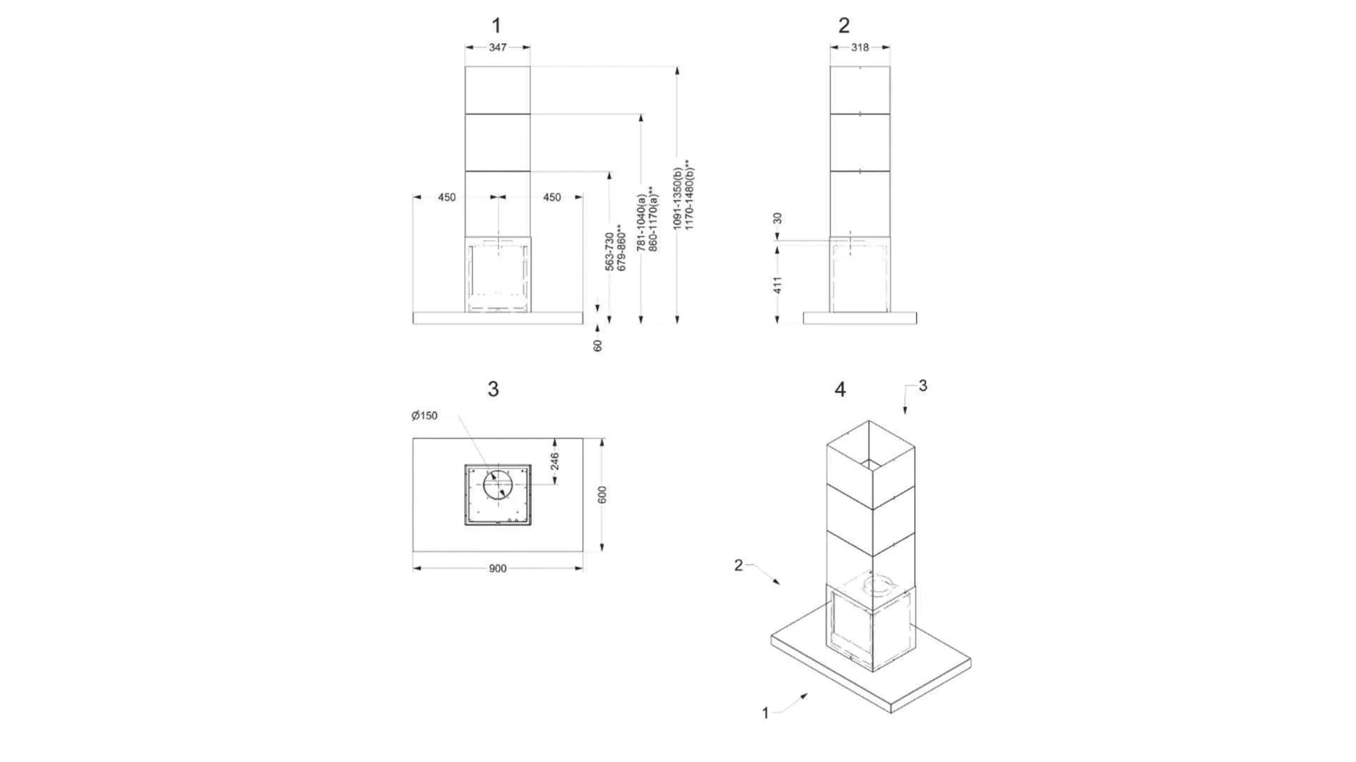 Новый очиститель воздуха для острова Flatline 7645