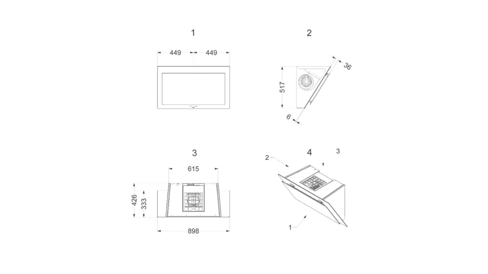Новый настенный очиститель воздуха Vision 7838