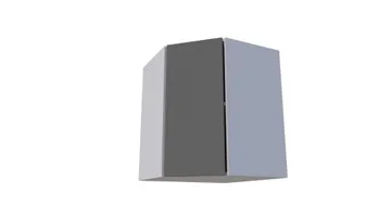 Nurgakapp ukse ja vaheriiuliga, 60 cm 