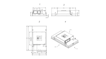 Новый потолочный очиститель воздуха Pureline Compact 6810