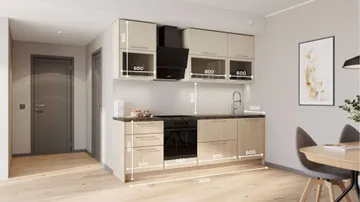 Кухонный гарнитур Liora прямой 264 см