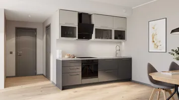 Inessa straight kitchen set 264 cm