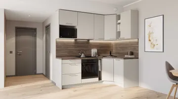 Угловой кухонный гарнитур София 132×222 см