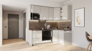 Угловой кухонный гарнитур София 132×222 см