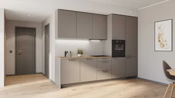 Arya straight kitchen set 304 cm