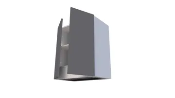 Seinakapp integreeritavale õhupuhastajale 2 uksega, kõrgus 70 cm