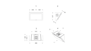 Новый настенный очиститель воздуха Vision 7839