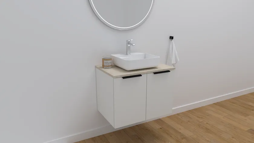 Lavena vannitoa valamukapp, 50-59 cm