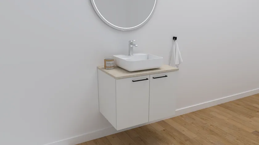 Arelia vannitoa valamukapp, 60-69 cm