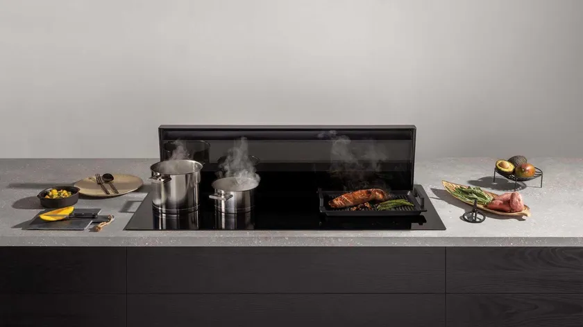 Новая варочная панель+вытяжка Novy Panorama 120 Pro 42110