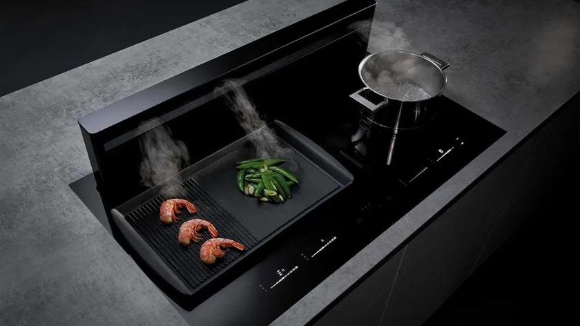 Новая варочная панель + вытяжка Novy Panorama Pro 1821